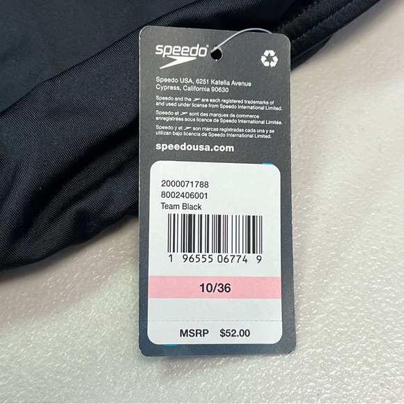 Speedo black bathing suit - Picture 3 of 9